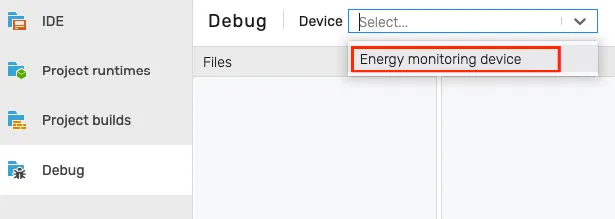 Connect to device
