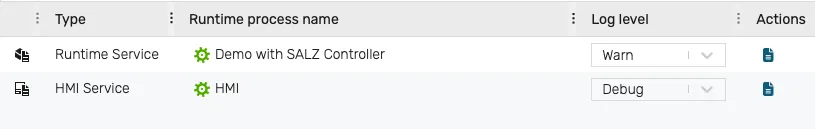 Runtime services